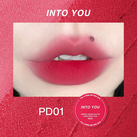 INTO YOU Makeup Muddy Texture Lip Gloss Long Lasting