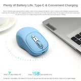 Lenovo Xiaoxin PLUS Bluetooth Mouse Silent Portable Wireless Mouse 3.0/5.0 380mah