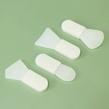 Soft Head Face Mask Brush Flat Silicone Facial Mask Mud Mixing Brushes