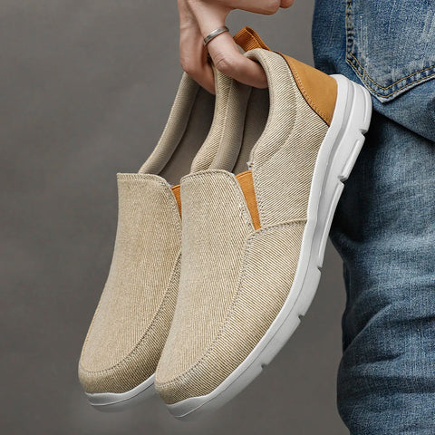 Men Shoes Summer Canvas  Breathable Comfortable