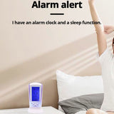 Mini Small Alarm Clock Led