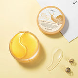 LAIKOU Golden Snail Eye Mask 50 pieces, eye care, moisturizing, moisturizing and nourishing eye mask