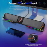 REDRAGON GS570 Darknets Support Bluetooth Wireless aux 3.5 surround RGB speakers