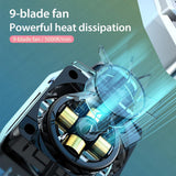 Universal Mini Mobile Phone Cooling Fan Radiator Turbo