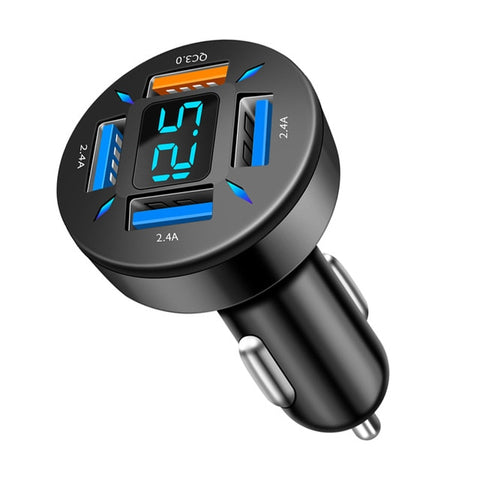 Car Charger Quick Charge Cigarette Lighter Adapter