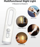 Shustar LED Motion Sensor Night Light 2 in 1 Portable Flashlight with Dusk to Dawn Sensor