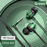 L Jack Magnetic Gamer Wired Earphones