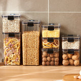 Sealed Jars Kitchen Grain Storage Organizer Large Tank Plastic Moisture-proof Storage Box