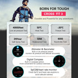 NORTH EDGE  GPS Watches  AMOLED Display 50M