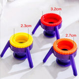 6Pcs Toss It Bottle Cap Stand Kit