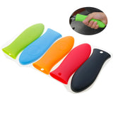 1PCS Silicone Pot Handle Cover Insulation Cover Kitchen Tools Silicone Insulation