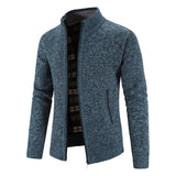 Plush and Thickened Stand Collar Jacket