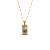 Classic Tarot Cards Pendant Necklace For Women