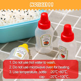 Mini Tomato Ketchup Bottle Portable Sauce Salad Squeeze Bottle