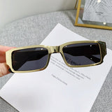 Retro Shades Square Sunglasses Woman