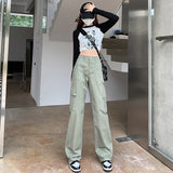 Retro  Pockets Cargo Pants