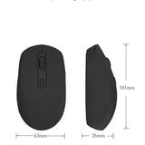 Rechargeable Wireless Bluetooth Mouse Mute USB