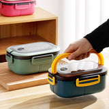 Single Double-layer Lunch Box Portable