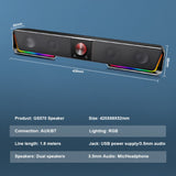 REDRAGON GS570 Darknets Support Bluetooth Wireless aux 3.5 surround RGB speakers