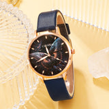 5PCS Set Women Fashion Quartz Watch