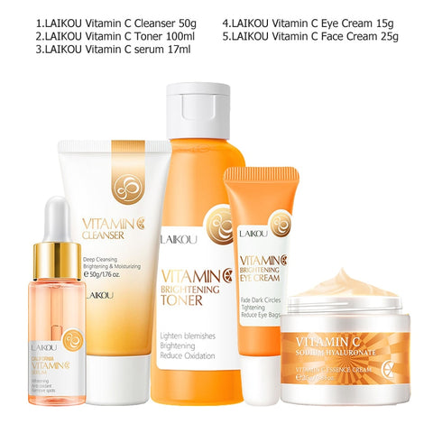 LAIKOU Vitamin C Facial Whitening Care Set