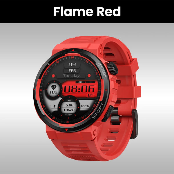 flame-red