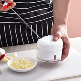 White Multi-functional Food Garlic Grinder