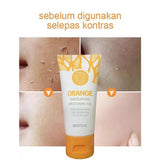 Orange Exfoliating Gel Dead Spot Remover Brighten Peeling 50g