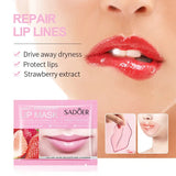 30pcs Fruits Lip Mask Moisturizing Anti-wrinkle Collagen Lip Patches Plump