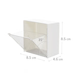 1/2pcs Wall Mounted Storage Boxes