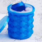 1pc-Silicone Ice Cube Maker Portable Bucket  Ice Cooler