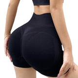 Lady Yoga Shorts High Waist Workout Shorts