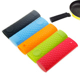 1PCS Silicone Pot Handle Cover Insulation Cover Kitchen Tools Silicone Insulation