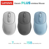 Lenovo Xiaoxin PLUS Bluetooth Mouse Silent Portable Wireless Mouse 3.0/5.0 380mah