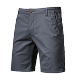 100% Cotton Solid Shorts Men