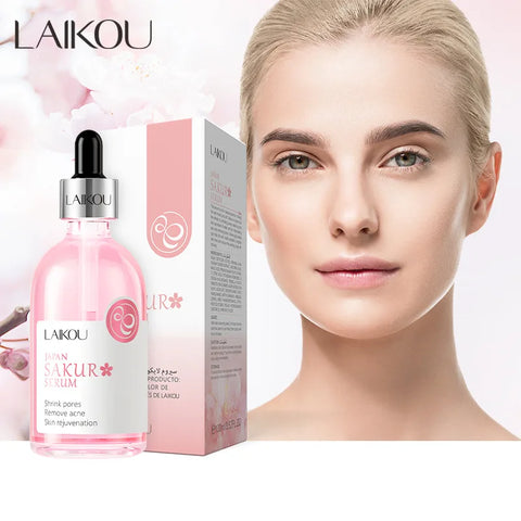 100ml LAIKOU Sakura Serum Vitamin C Essence Moisturizing Anti Wrinkles