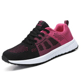 Women Casual Breathable Walking  Flat Sneakers