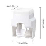 1pc Automatic Toothpaste Dispenser Small Toothbrush Holder Squeezer