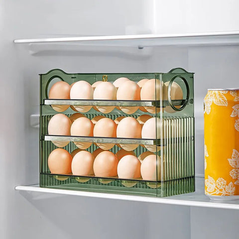 Egg Storage Box Refrigerator Organizer