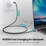 Ugreen USB C to USB Type C Cable Quick Charge 4.0 PD 60W Cable