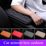 Leather Car Armrest Pad Cover