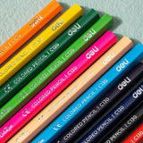 Deli 12 Colors Quality Colored Pencil