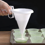 Adjustable Hand-held Baking Funnel Tools Dispenser