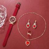 5pcs Set Watches Women