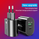 Pd 36w Usb Charger Quick Charge 3.0 Fast Charger Adapter