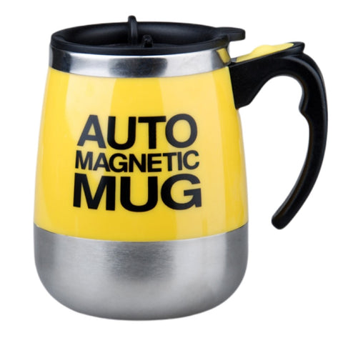 Automatic Self Stirring Magnetic Mug Stainless Steel