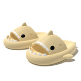 Summer Women Shark Slippers Anti-skid EVA Solid Color