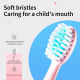 Children's Electric Toothbrush Colorful Cartoon With Replacement Heads