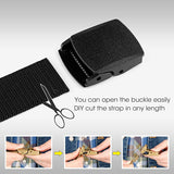 Men Military Automatic Buckle Nylon Belt