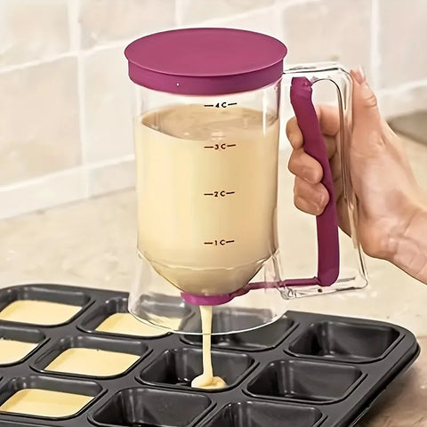 1 Pcs 900ml Batter Dispenser Hand-held